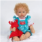 Paradise Galleries Realistic Reborn Caucasian Girl Doll, Ping Lau Designers Doll Collections, 22 Adorable Real Life Christmas Holiday Doll Gift with 5-Piece Accessories - Crabby Ca