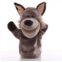 ZUXUCUVU Wolf Open Mouth Hand Puppets Plush Animal Toys for Imaginative Pretend Play Storytelling