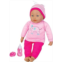Lissi 16 Interactive Baby Doll with Accessories, 16 inches , Pink