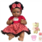 Idoreborn Reborn Baby Dolls, 22 Inches Newborn Realistic Girl Dolls, Lifelike Real Baby Doll Birthday Gift for Kids, Vinyl Soft Cloth Body Doll (Anne)