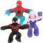 Heroes of Goo Jit Zu Goo Shifters Marvel Spider-Man Strike Pack. 3 Exclusives: Amazing Agility Spider-Man, Stretch Strength Ghost Spider and Goo Shifter Venom Blast Miles Morales A