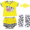 OYESY Reborn Baby Dolls Clothes 22 inch Outfit Accessories Yellow Cow 5pcs Set for 18-23 Inch Reborn Doll Newborn Girl&Boy Clothing Set【Super Cute Yellow Cow 5pcs Set 】