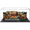 WANLIAN Lego Display Case for Lego Ideas 21319 Friends Central Perk Building Kit,Dustproof Display Box Showcase for Ideas Seinfeld 21328, Ideas Big Bang Theory 21302(NOT Included The Model