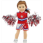 Emily Rose 18 Inch Doll Clothes & Accessories 7 PC USA 18 Doll Cheer Cheerleader Sports Outfit Toy Gift Set Girls, Including 18-in Doll Shoes and Pom-Poms Accessory! Fits Most 18 D
