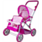 Lissi Colorful Twin Baby Doll Pram, Multi