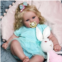 JIZHI Lifelike Reborn Baby Dolls - 20-Inch Feeling Realistic-Newborn Adorable Playful Real Life Baby Dolls with Feeding Kit & Gift Box for Kids Age 3 +