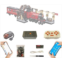 MYMG for Lego Hogwarts Express 75955 Super Motor and Remote Control, with Motor, PDF Manual, Christmas Birthday Gift, Compatible with Lego Harry Train 75955(Not Include Model)…