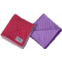 Baby Whitney Pink & Purple Minky Dot Reversible 17 Square Baby Doll Blankets, 2 Pack Set