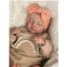 TERABITHIA 19 Inches Rooted Eyelashes Painted Hair Lifelike Reborn Baby Doll Crafted in Silicone Vinyl Full Body Anatomically Correct Realistic Sleeping Newborn Boy Dolls Look Real