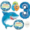Ballooney s Ultimate Great White Shark Ocean Sea Creatures Theme 3rd Birthday Party Event Balloons Bouquet