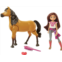 Mattel Spirit Untamed Ride Together Lucky Doll and Spirit Horse Figure, Doll Jumps and Rides On Walking Horse