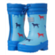 Hatley Kids Friendly Labs Sherpa Lined Rain Boots (Toddler/Little Kid)