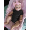 TERABITHIA 24 Inches 60CM Lifelike Reborn Baby Doll with Weighted Body Realistic Newborn Girl Dolls That Look Real and Look Real