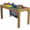 Fun Builder Table-Compatible with Lego Brand Blocks with Built in Mesh Net 32x16 Made in USA! Solid Wood Frame and Legs. Built to Last! Ages 5 and Older!