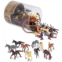 Terra by Battat ? 60 Pcs Wild Horses Tube ? Miniature Horse Toys ? Plastic Animal Toys ? Mini Animal Figurines for Kids and Toddlers 3 Year Old or More