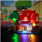 Bourvill LED Lights Kit for Lego Minecraft The Mushroom House 21179 - Lights Set Compatible with Lego 21179 Set -Classic Version (Lights Kit Without Model)