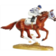 Breyer Horses Secretariat 50th Anniversary Figurine Limited Edition Horse Toy Model 5 x 3.5 1:32 Scale Model #97450