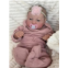 TERABITHIA 19 Inches 49CM Premie Baby Size Awake Lifelike Reborn Baby Doll Crafted in Silicone Vinyl Full Body Anatomically Correct Realistic Newborn Girl Dolls That Look Real and