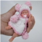Mire & Mire 4.5 inch Miniature Sleeping Full Silicone Mini Baby Dolls with Feeding Accessory Lifelike Baby Doll Soft Realistic Baby Doll for Christmas New Year Gift…