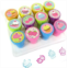 TINYMILLS 12 Pcs Cupcakes Stamp Kit for Kids - Cupcake Self Inking Stamps Gift Party Favors