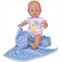 Nenuco Soft Baby Doll with Rattle Bottle, Colored Outfits, Soft Blanket, 14 Doll