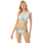 Kate Spade New York Tortoise Heart Buckle Detail Halter Bikini Top and Removable Soft Cups