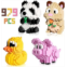 ULOVEME 4 Pack 3D Mini Building Blocks Sets(979PCS) - Birthday Party Favors for Kids 8-12, Animal Building Blocks for Goodie Bags Prizes Birthday Gifts
