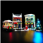 Rorliny LED Light Kit for Lego Holiday Main Street 10308 Building Set, Creative Lighting kit Compatible with Lego 10308 (Lights Only, No Lego Set)