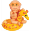 Cabbage Patch Kids Deluxe Tiny Newborn Splash ‘N Float Giraffe Swimsuit - 9-Inch CPK Doll - Grow Your Cabbage Patch - Play in and Out of Water
