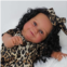 COSYOVE Reborn Baby Doll - 22 Inch Lifelike Black Toddler, Realistic African American Girl Maddie with Soft Cloth Body Cuddly Birthday Gift for Kids 3+