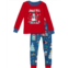 Little Blue House by Hatley Kids Rockin Holidays Applique Pajama Set (Toddler/Little Kids/Big Kids)