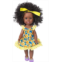 K.T. Fancy Black Baby Girl Doll Sunflower Dress and Shoes Set Clothes Accessories African Washable Realistic 14.5 Inch Silicone Girl Dolls - Best Gift for Kids Girls