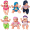 Liberty Imports 8 Baby Dolls Set of 6 Cute Little Vinyl Infant Dolls, Mini Nursery Toys for Girls, Kids Toddlers - Bulk Gift Bundle Party Favors Supplies