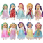 Huang Cheng Toys Mini Dolls for Girls，3 Inch Little Dolls Girl Dolls for Dollhouse，Include 10 Pieces Girl Small Dolls, 10 Sets Handmade Doll Clothes