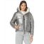 NVLT Reversible Shiny Crinkle with Solid Sherpa Puffer