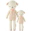 cuddle + kind Lucy The Lamb (Pastel) Doll - Lovingly Handcrafted Dolls for Nursery Decor, Fair Trade Heirloom Quality Stuffed Animals for Girls & Boys, 1 Doll = 10 Meals