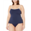 BEACH HOUSE Solid Pique Lexi Fitted Tankini with Binding
