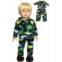American Fashion World Boys Dinosaur Button Up Pajamas for 18-Inch Dolls Premium Quality & Trendy Design Dolls Clothes Outfit Fashions for Dolls for Popular Brands