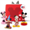 Tonies Toniebox Audio Player Starter Set with Mickey Mouse, Minnie Mouse, Fantasia, and Holiday Mickey - Listen, Learn, and Play with One Huggable Little Box - Red