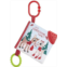 KIDS PREFERRED Rudolph The Red-Nosed Reindeer On The Go Teether Book, Soft Crinkle, Mirror, Christmas Holiday Toy, Boys & Girls 0 and up, 5 Inches