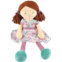 Tikiri Toys Katy Baby Doll, Fabric Baby Doll with Dark Hair and Pink & Sea Green Dress, Ages 6 Months & Up
