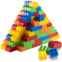 Prextex Building Blocks for Toddlers 1-3+ (50 Mega Blocks) Large Toy Blocks Compatible with Most Major Brands - Kids Toys Gift Set for All Ages (Boys & Girls)