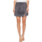 Blank NYC Grey Suede Mini Skirt in Star Gazer