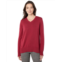 Lisette L Montreal Ellie Organic Cotton V-Neck Sweater