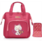 HappyVk- Baby Doll Diaper Bag with Doll Changing Pad- Handbag for Girls- Cat Luminous Embroidery