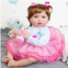 Aori 2.0 Reborn Baby Doll, 22 Inch Realistic Reborn Girl Doll, Newborn Baby Dolls with Soft Cloth Posable Body, Lifelike Skin That Look Real with Elephant Jumpsuit, for Kids Age 3+