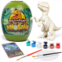 Prextex Build & Paint Your Own Dino Kit, 1 Pack - Collectible Dinosaur Toy, Surprise Dino, Building Toy, Arts & Crafts for Kids Ages 6-8, Painting/Art Set, Kids Gifts, Easter Baske