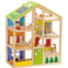 All Seasons Kids Wooden Dollhouse by Hape Award Winning 3 Story Dolls House Toy with Furniture, Accessories, Movable Stairs and Reversible Season Theme L: 23.6, W: 11.8, H: 28.9 in