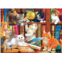 Cra-Z-Art - RoseArt - Fancy Cats 750PC - Library Mischief