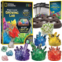 NATIONAL GEOGRAPHIC Mega Crystal Growing Kit for Kids- Grow 6 Crystals with Light-Up Stand, Science Gifts for Kids 8-12, Crystal Making Experiment, Science Kit for Girls and Boys (